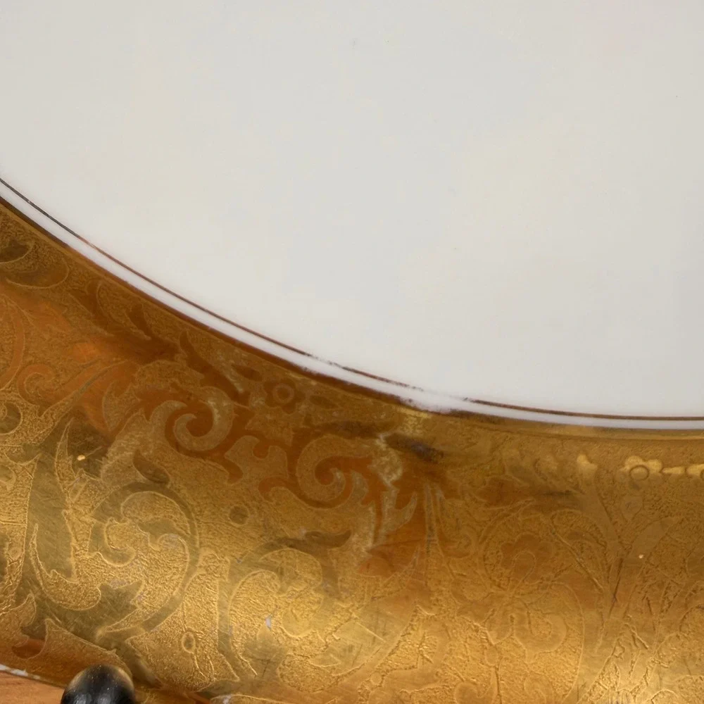 Vintage Rosenthal Moliere Alt Brabant Gold Gilt 13.25